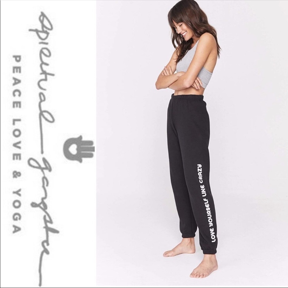 Spiritual Gangster ‘Love Yourself’ Sweatpants. Matching sweatshirt for sale!